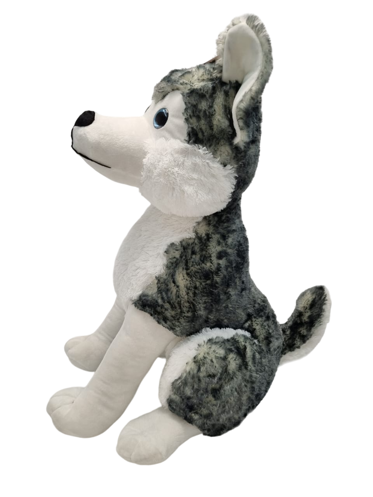 PELUCHE HUSKY GIGANTE 70cm.