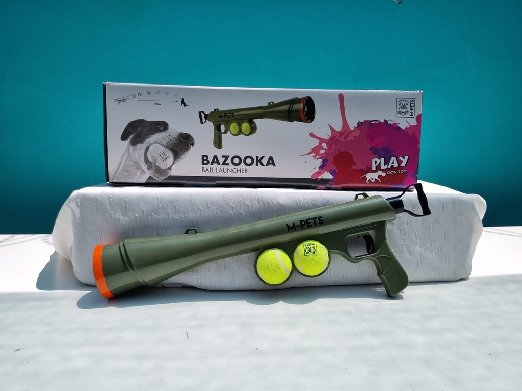 BAZOOKA LANZADORA DE PELOTA