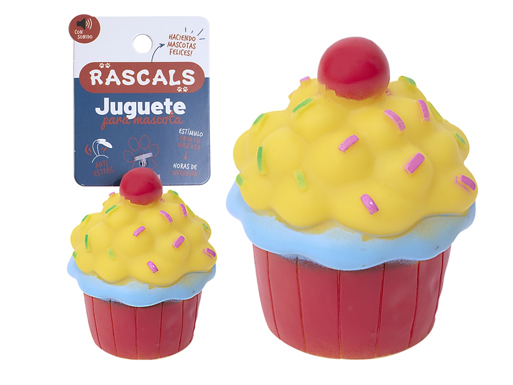 CUPCAKE CEREZA AMARILLO/CELESTE CHIFLE JUP99313-B