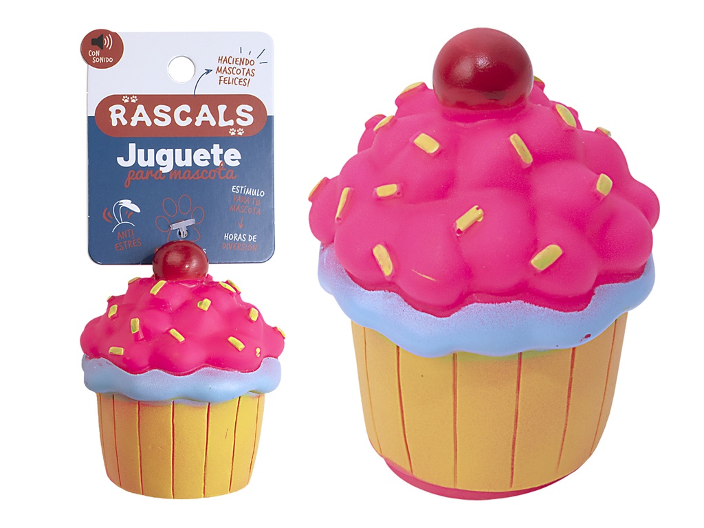 CUPCAKE CEREZA ROSA/CELESTE CHIFLE JUP99313-C