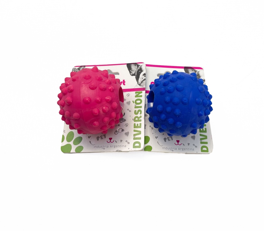 PELOTA PUAS DE GOMA GRANDE 6cm.