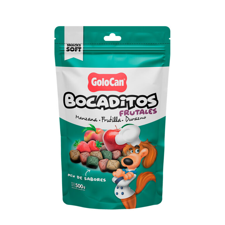 BOCADITOS MANZ/FRU/DUR X500 GR (350-D)