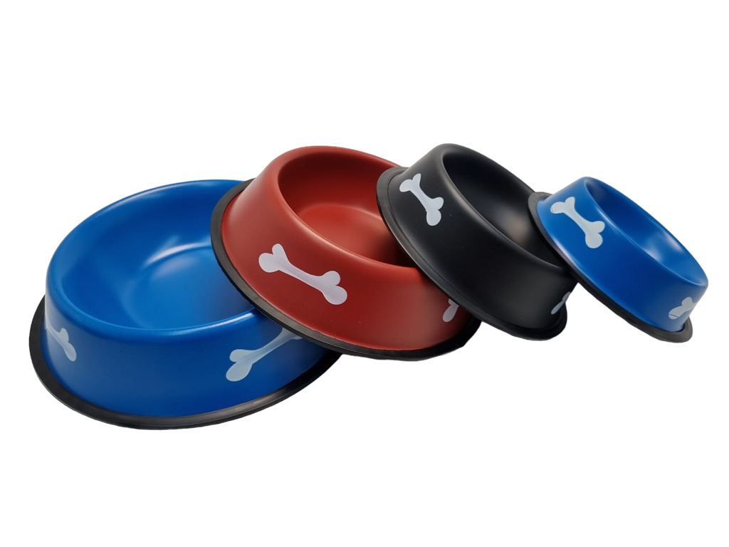 COMEDERO ACERO COLOR 16cm