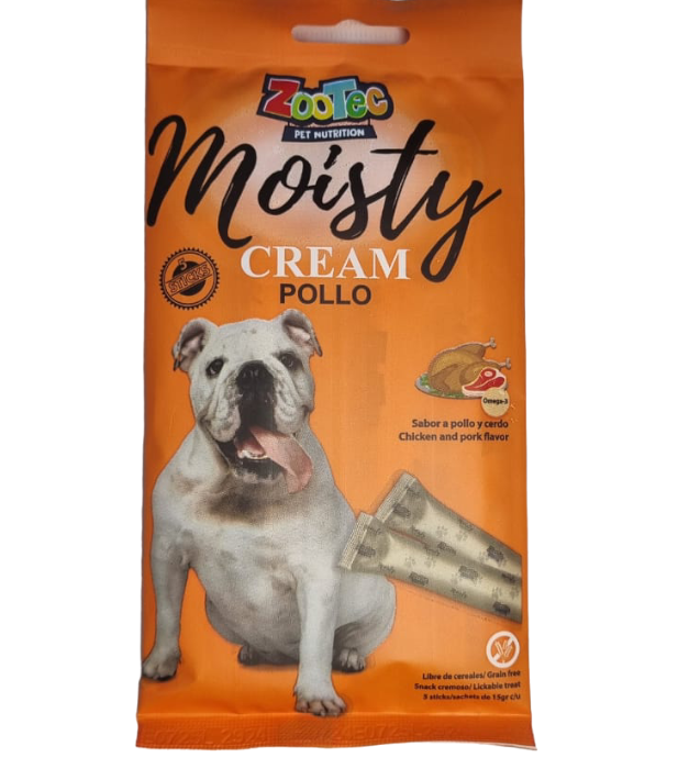 MOISTY CREAM PERRO x 5 sticks (POLLO)