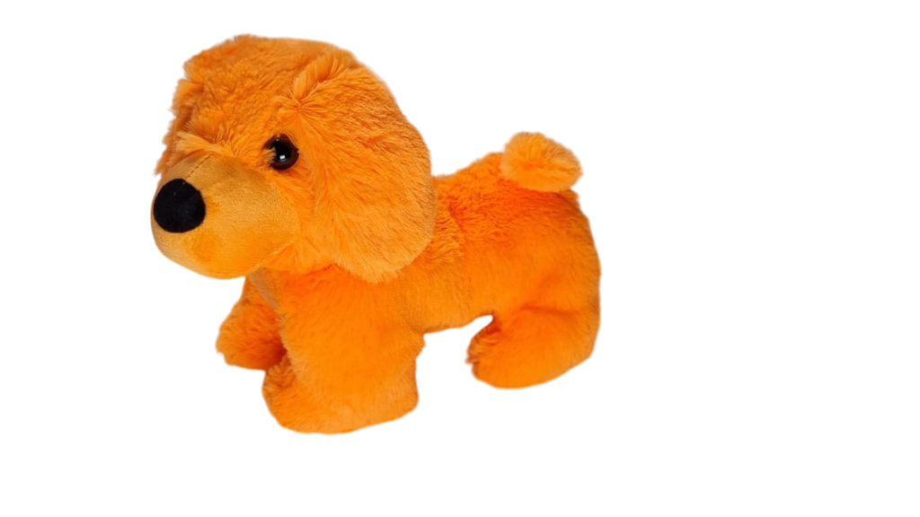 PELUCHE PERRO FLUO 20cm. (4474)