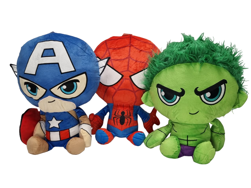 PELUCHE CABEZON MARVEL 40cm