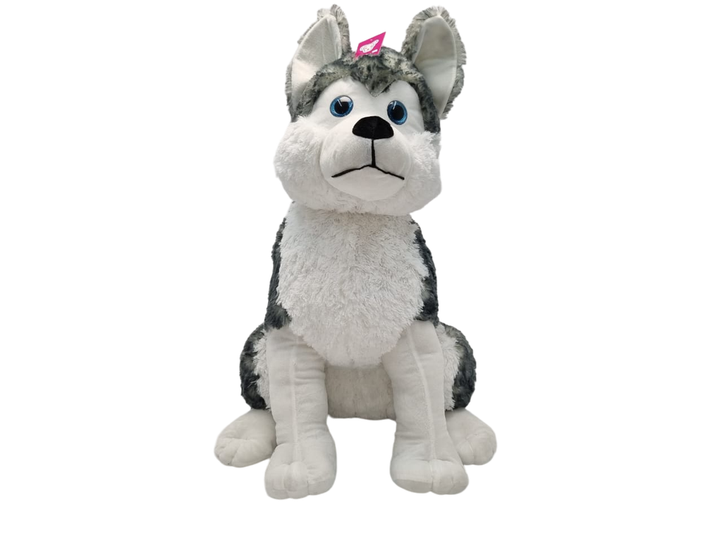 PELUCHE HUSKY GIGANTE 70cm.