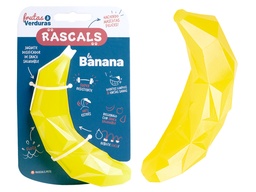 [3349] BANANA TPR DOSIFICADOR SNACK 14.2X4.5 CM JUP003