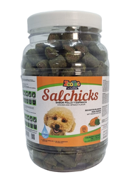 [9920] SALCHICKS POLLO Y ESPINACA FRASCO 2kg.