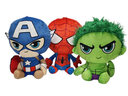 [9993] PELUCHE CABEZON MARVEL 40cm