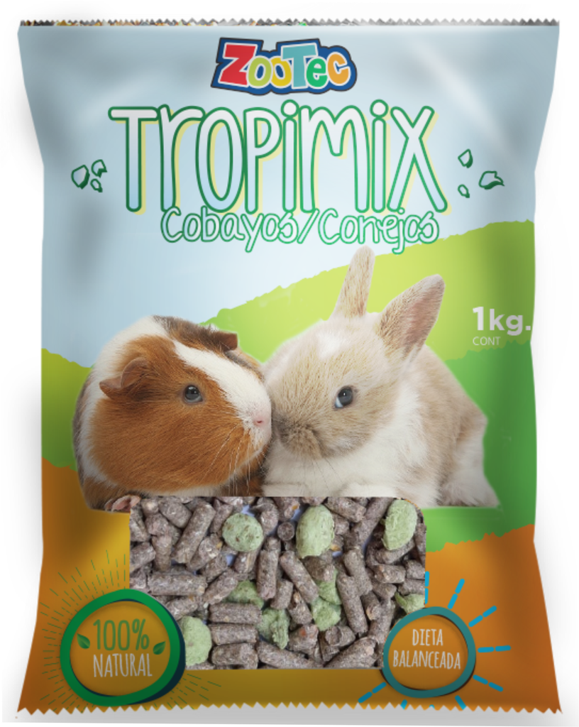 TROPIMIX COBAYOS/CONEJOS 750gr.